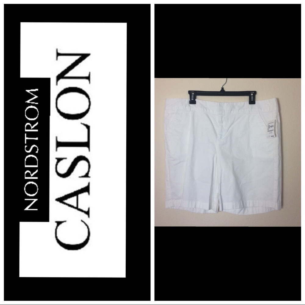 New with tags white dress shorts 16